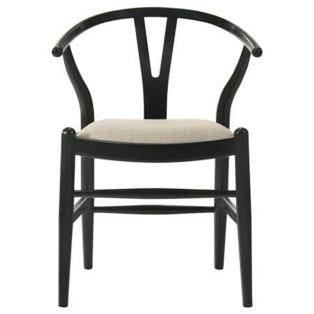 Dinah Wood Wishbone Dining Side Chair