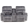 Best Home Furnishings Ryson Power Space Saver Reclining Console Loveseat