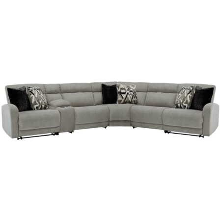 6-Piece Power Reclining Sectional