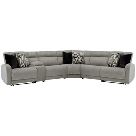 6-Piece Power Reclining Sectional