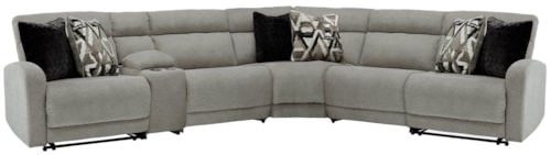 6-Piece Power Reclining Sectional
