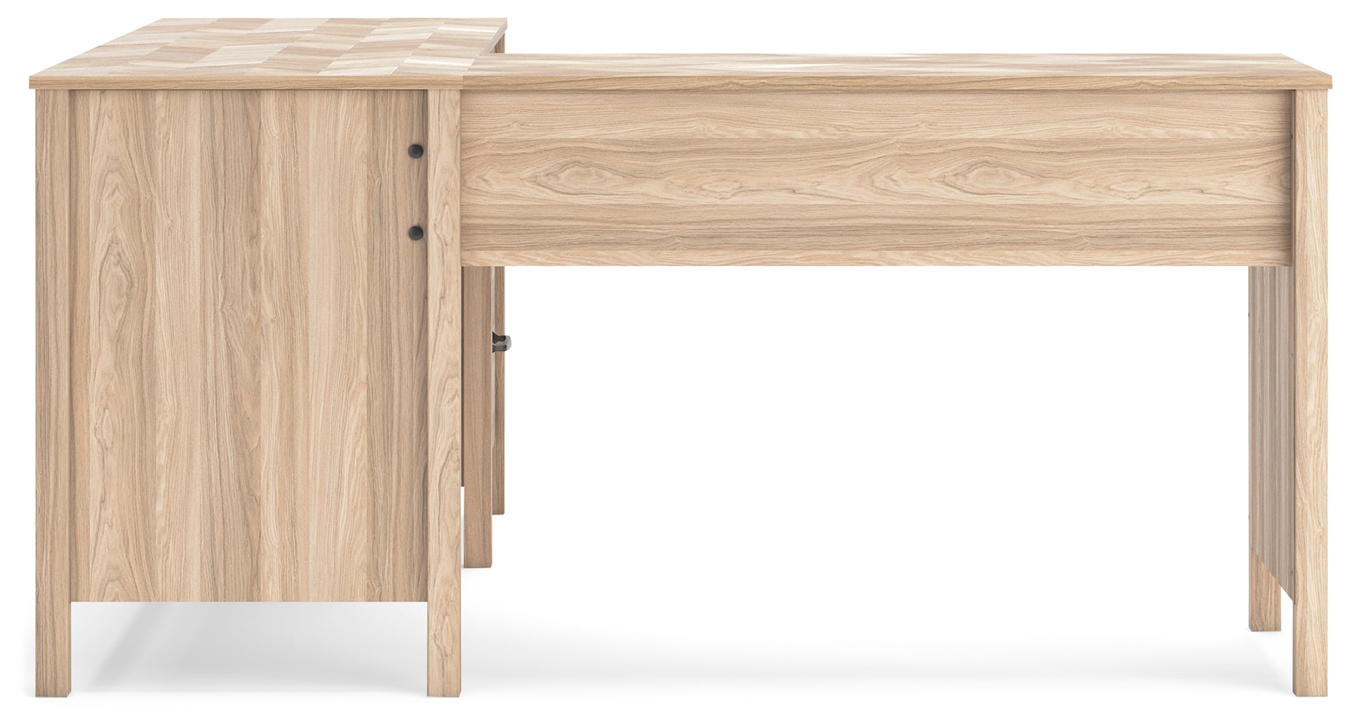 Signature Design by Ashley Battelle 60" Home Office Desk With Return