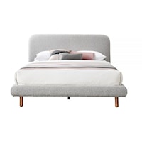 Cleo Contemporary Upholstered Bed - King