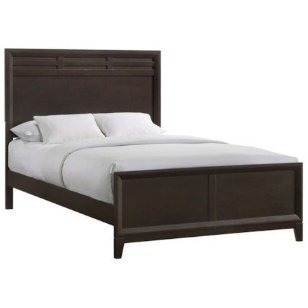 BELMONT MERLOT QUEEN BED | *