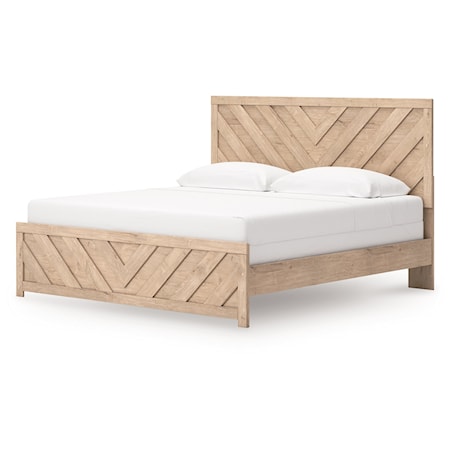 King Panel Bed