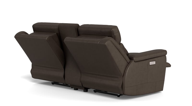 Palliser Asher Asher Power Reclining Console Loveseat
