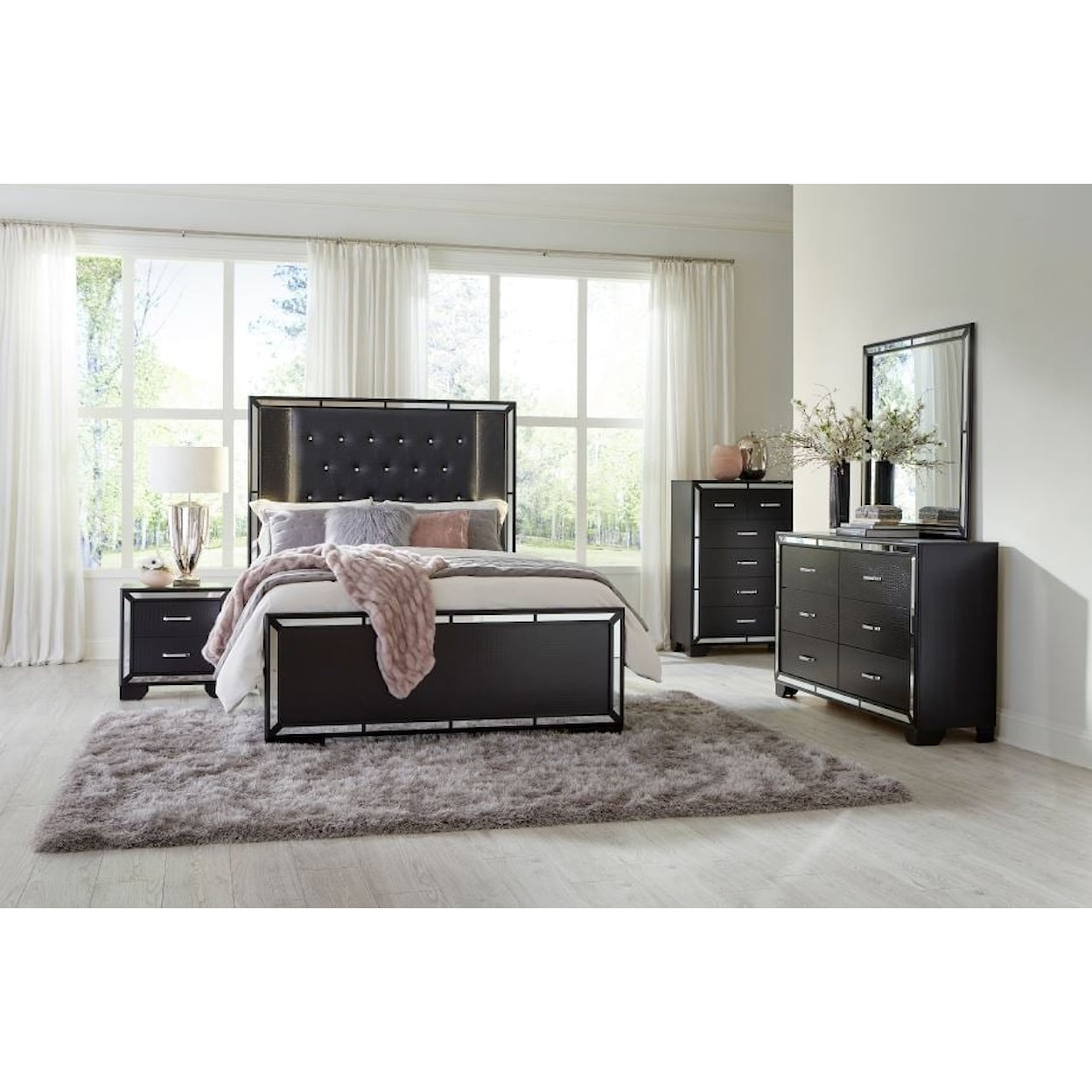 Homelegance Furniture Aveline 5-Piece Bedroom Set