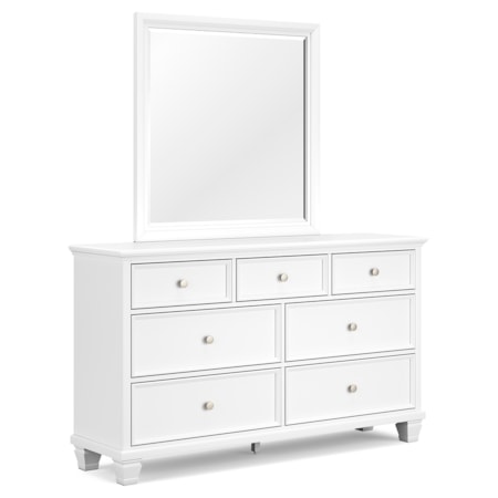 Dresser And Mirror