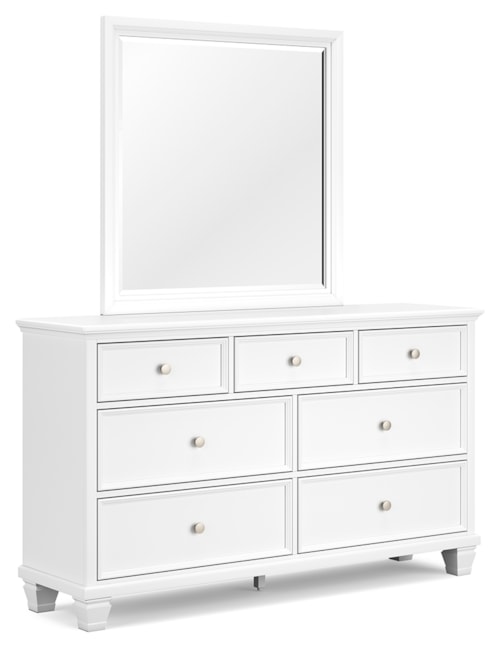 Dresser And Mirror