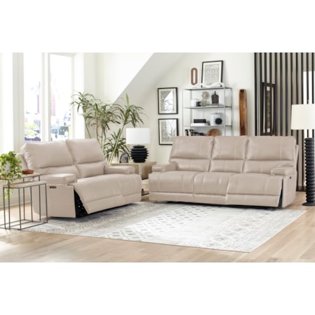 Power Reclining Sofa And Loveseat