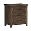 Winners Only Daphne 3-Drawer Nightstand