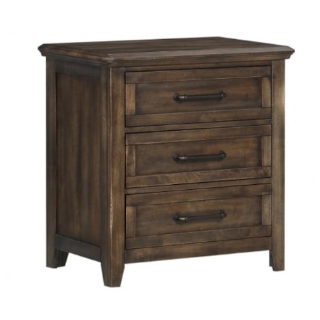 3-Drawer Nightstand