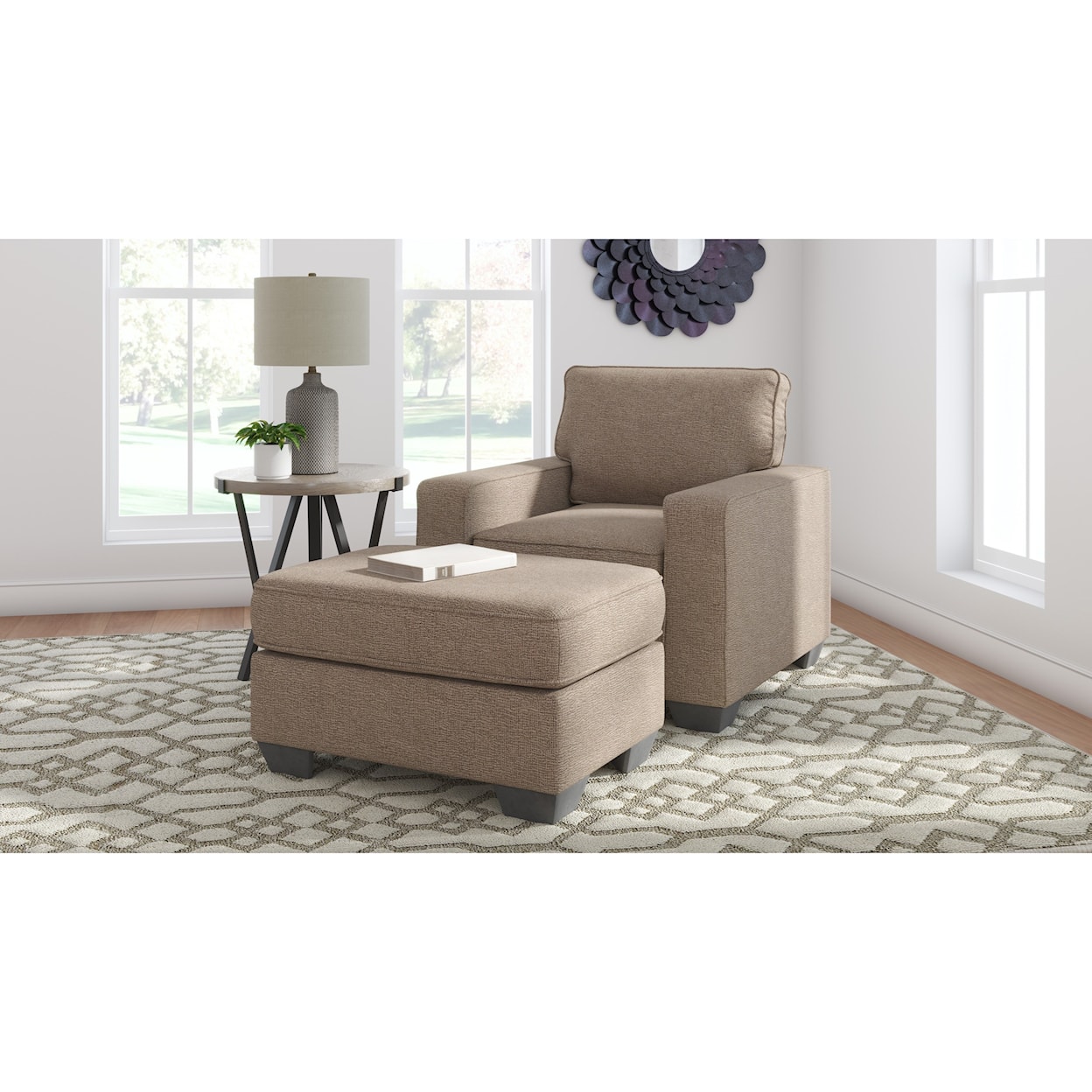 Michael Alan Select Greaves Ottoman