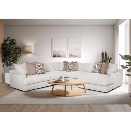 4-Piece Sectional Sofa