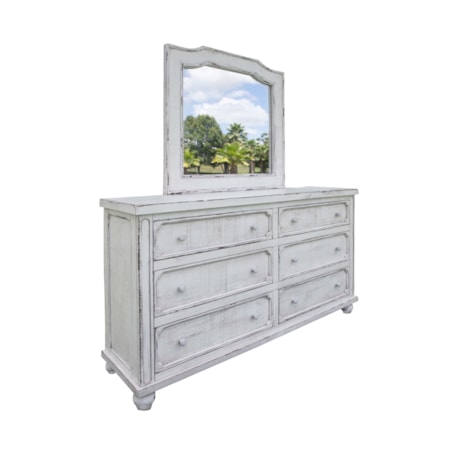 Dresser and Mirror
