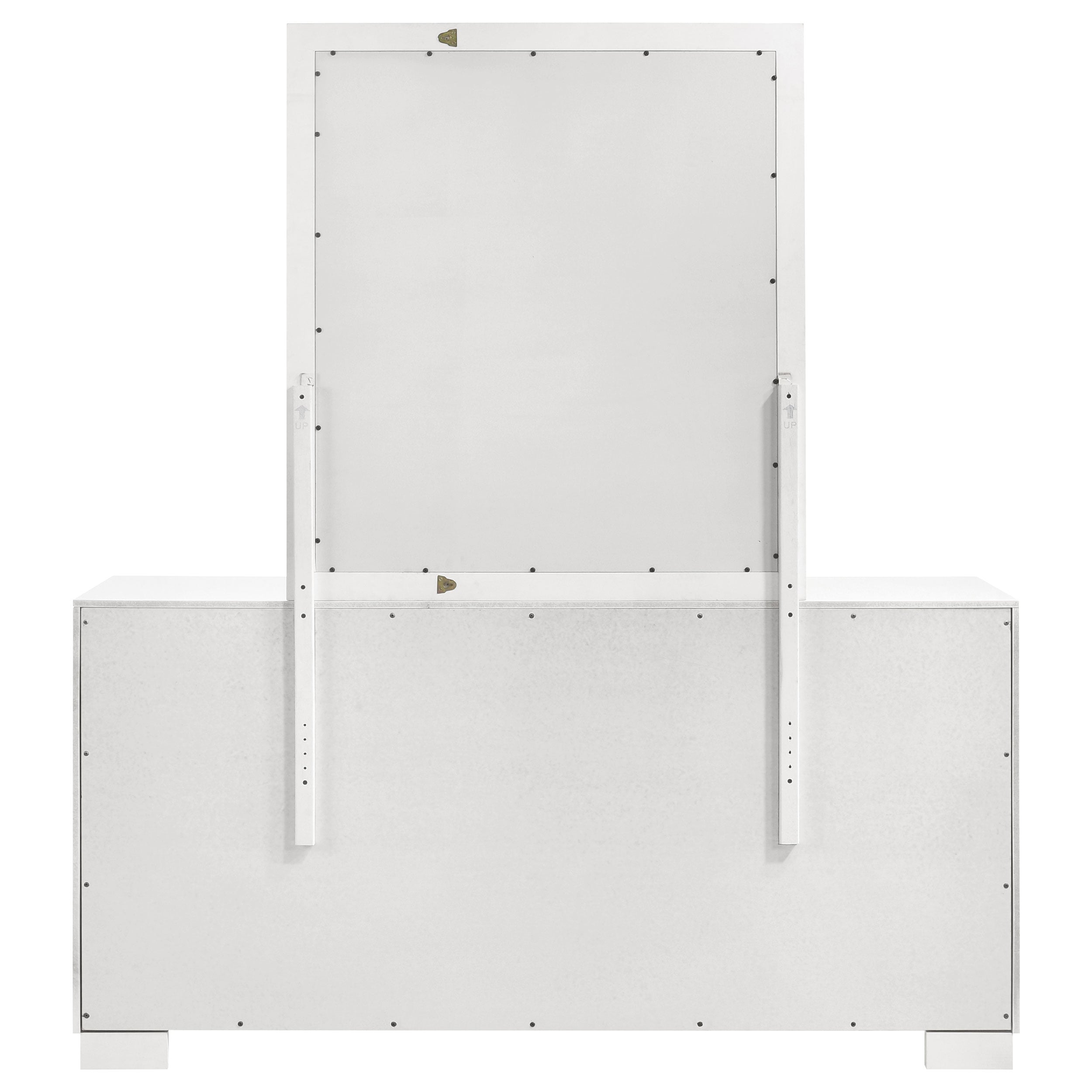Coaster Jessica Dresser w/ Mirror Snow