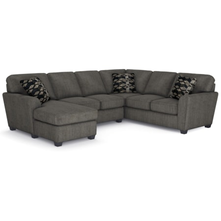 2-pc. L-Shape Chaise Sectional Sofa