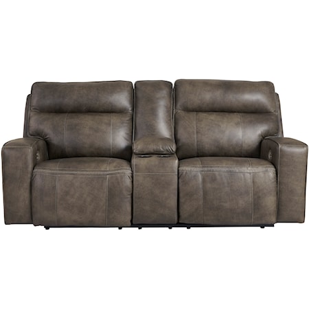 Game Plan Power Reclining Loveseat