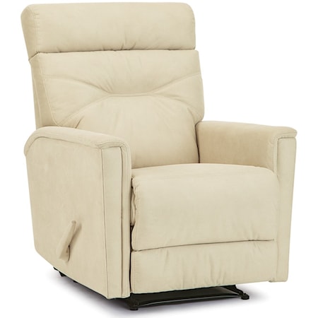 Denali Contemporary Swivel Glider Recliner with Track Arms