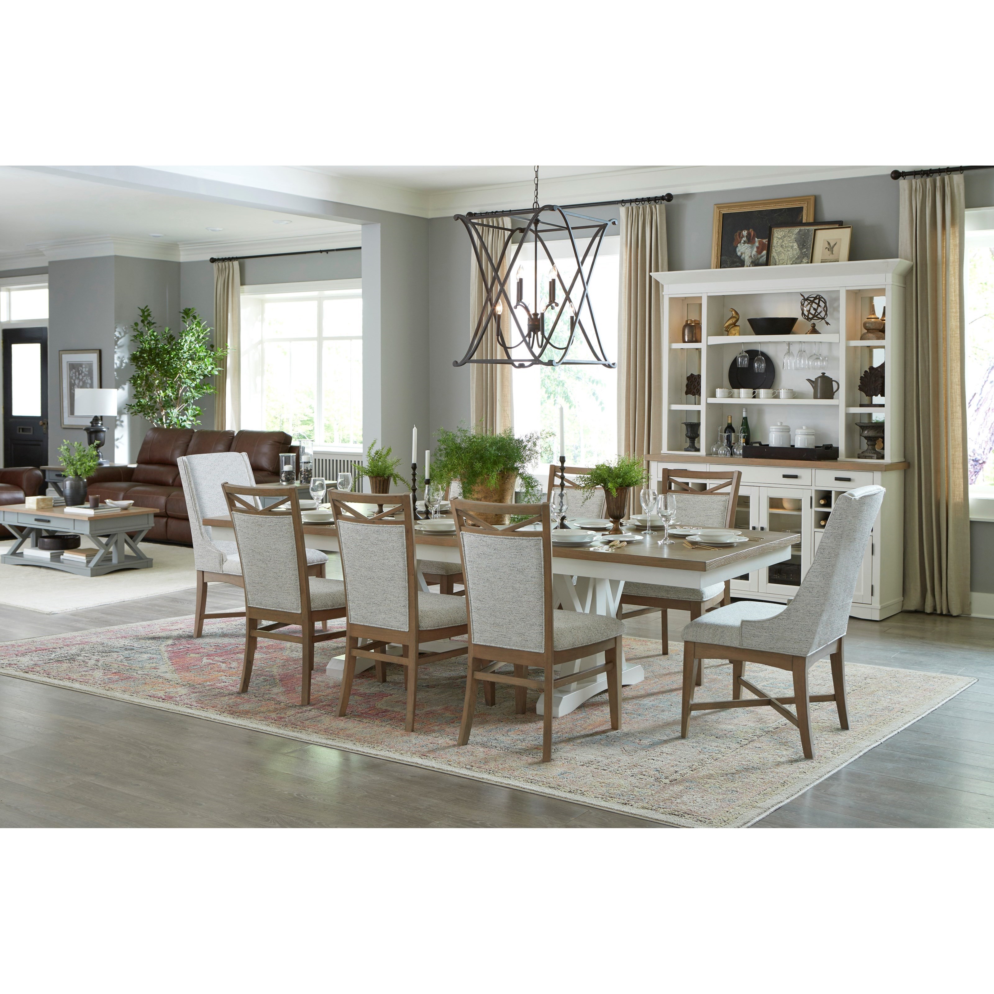 modern formal dining table