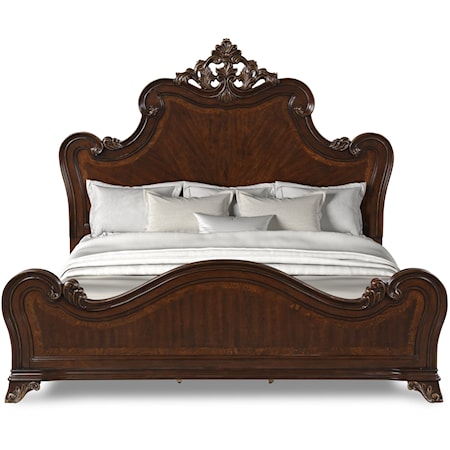 King Panel Bed