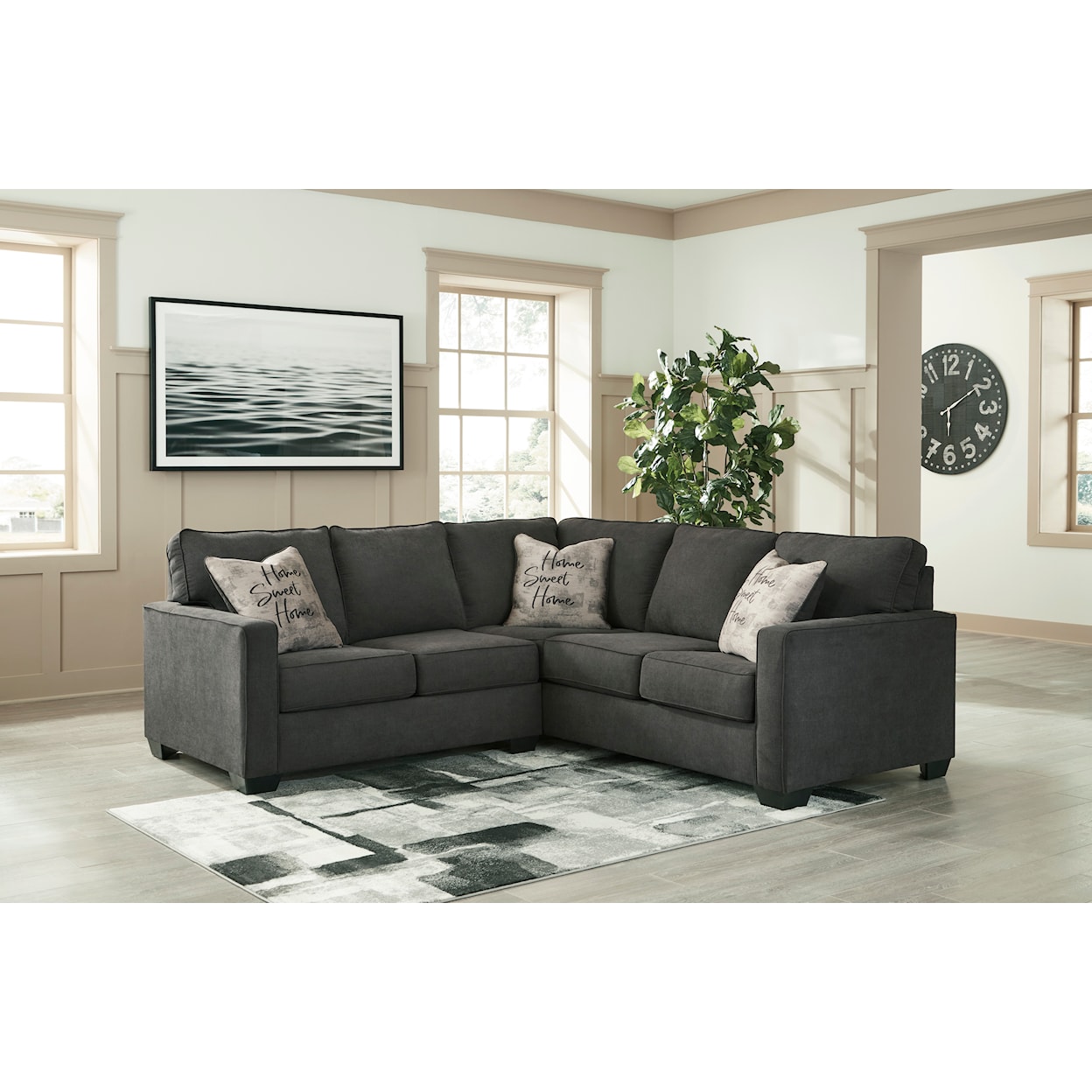 Signature Design by Ashley Furniture Lucina 2-Piece Sectional