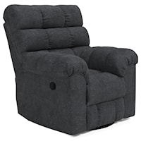 Casual Swivel Rocker Recliner