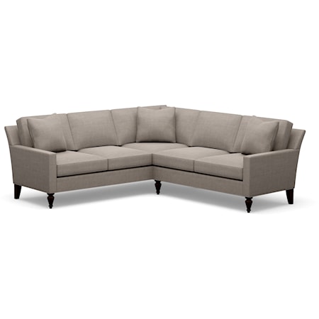 Leonardo 2-Piece Customizable L-Shaped Sectional Sofa