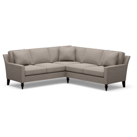 2-Piece L-Shaped Sectional Sofa