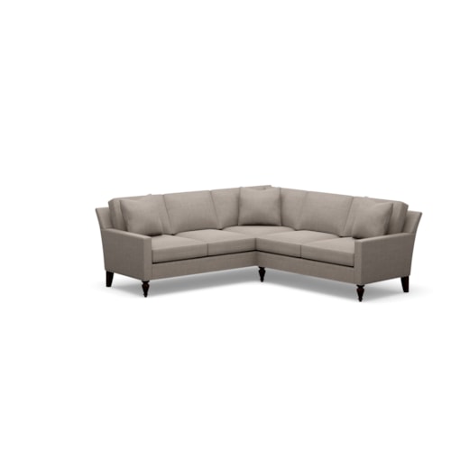 Leonardo 2-Piece Customizable L-Shaped Sectional Sofa