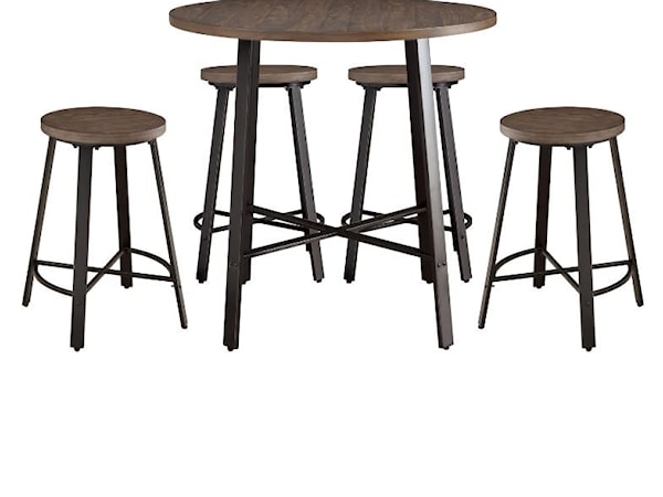 Counter Height Dining Stool Set