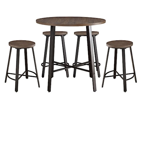 Counter Height Dining Stool Set