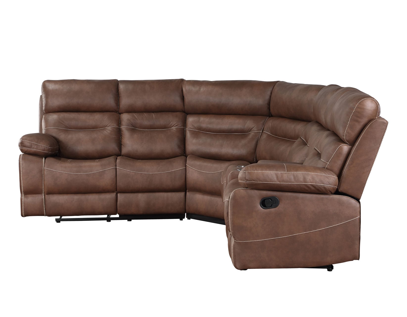Manual Reclining Sectional Sofa