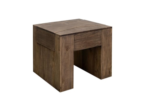 Transitional End Table