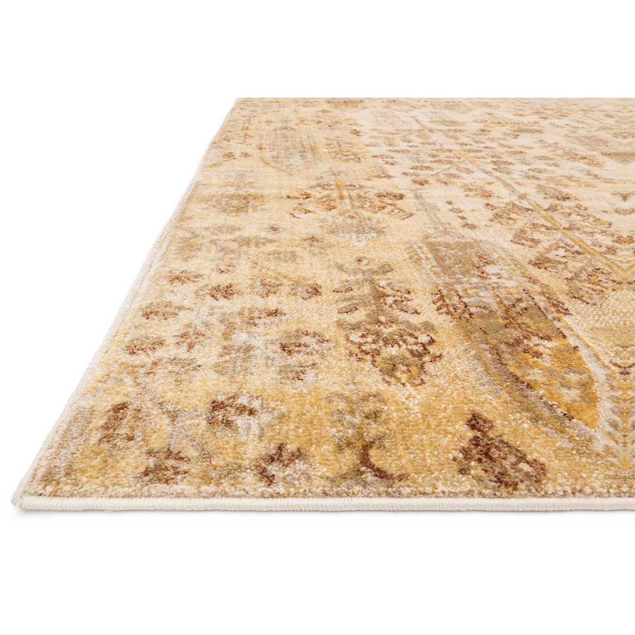 Loloi Rugs Anastasia 1'6" x 1'6"  Ant. Ivory / Gold Rug