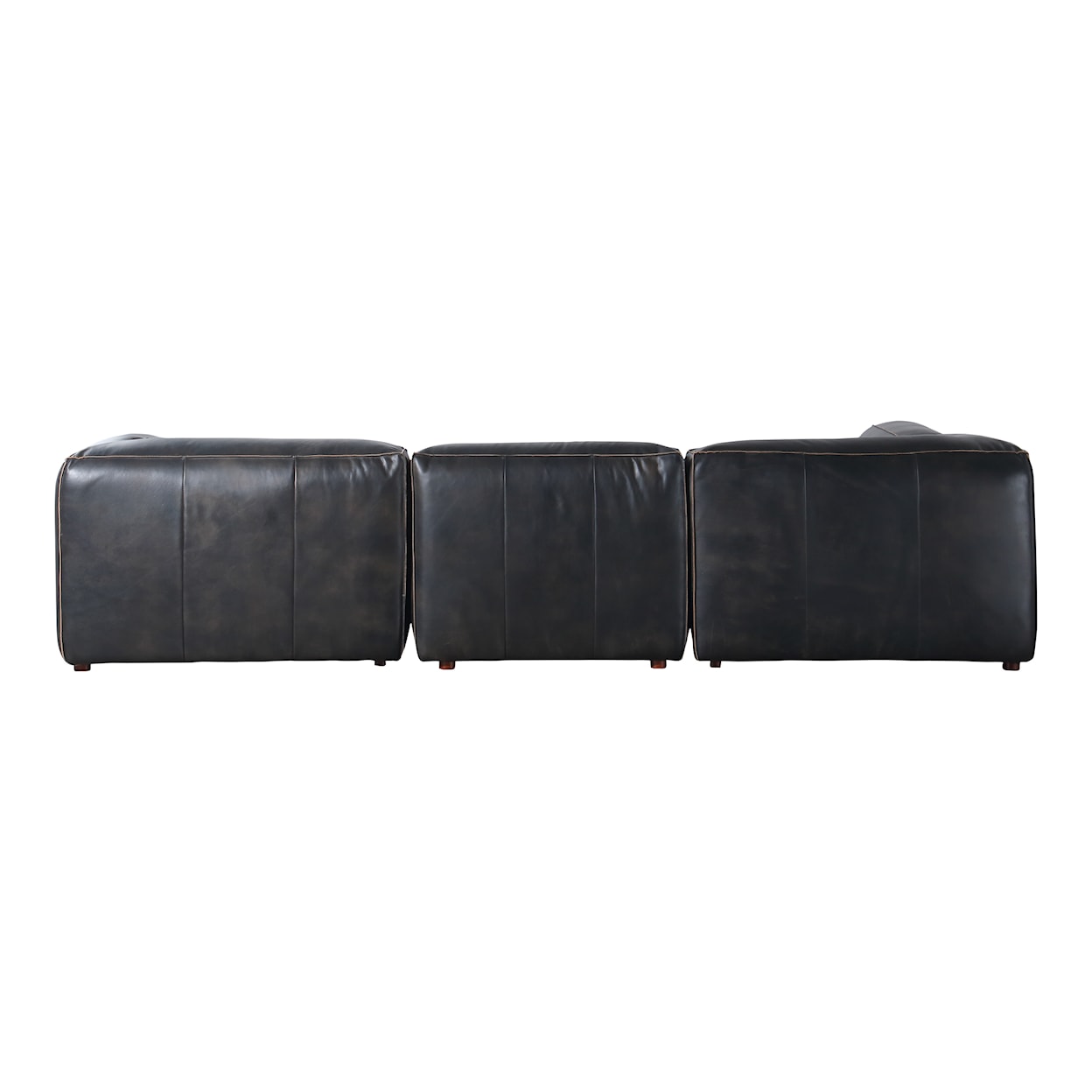 Moe's Home Collection Luxe Luxe Lounge Modular Sectional Antique Black