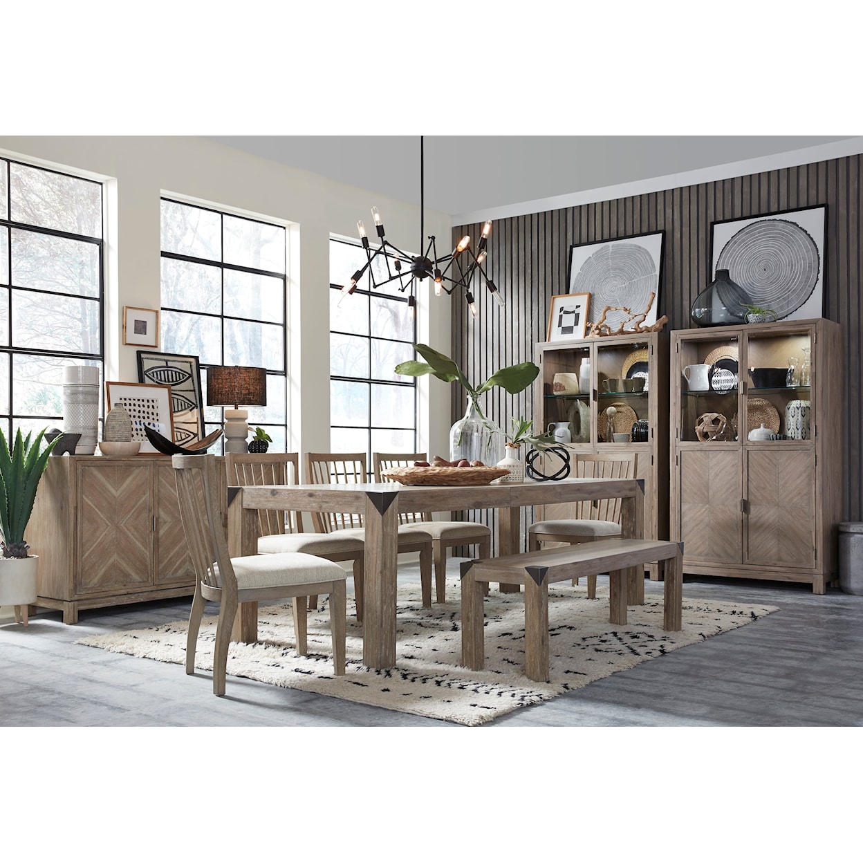 Magnussen Home Ainsley Dining 7-Piece Dining Set