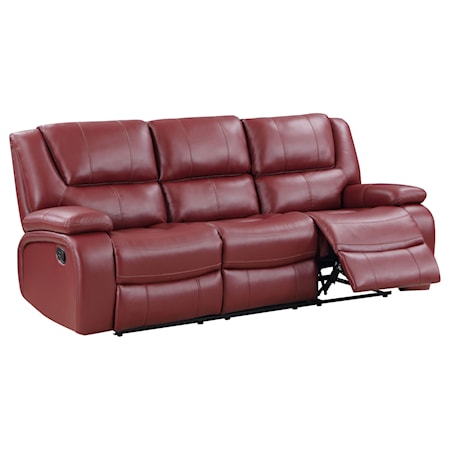 3-piece Reclining Sofa Set Red