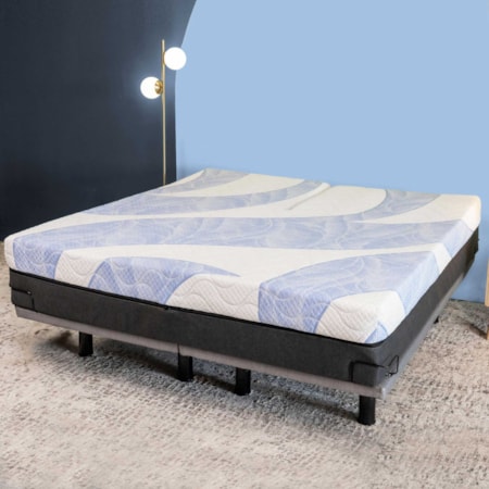 Queen Flex-Head 14&quot; Smooth Top Smart Bed