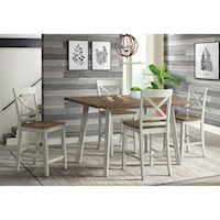 5-Piece Counter Height Table and Chair Set