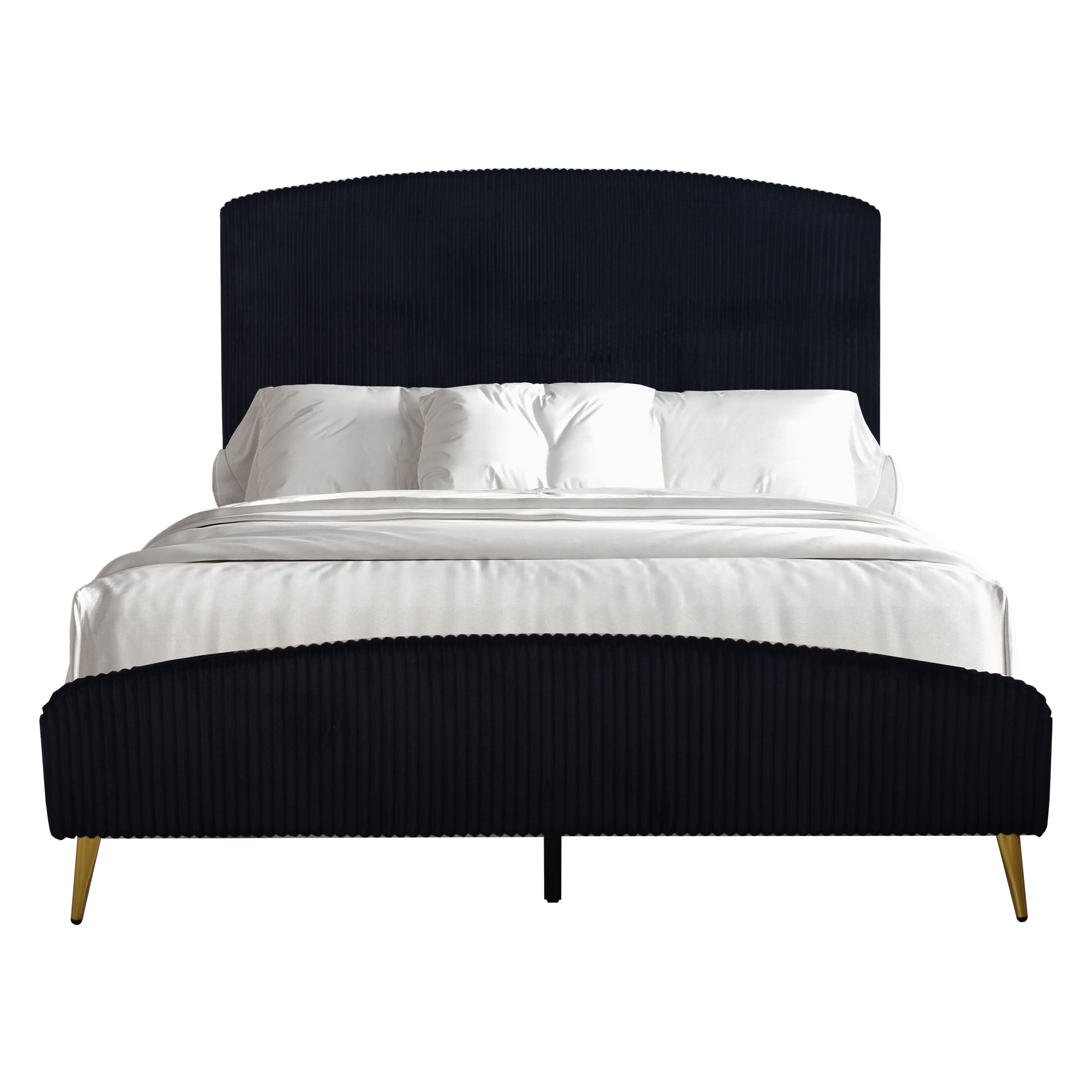 Queen Bed Upholstered