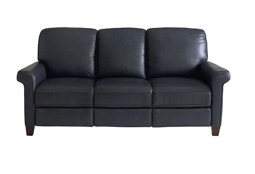 Club Level - Dixon Power Reclining Sofa by Bassett at Steger's Furniture & Mattress
