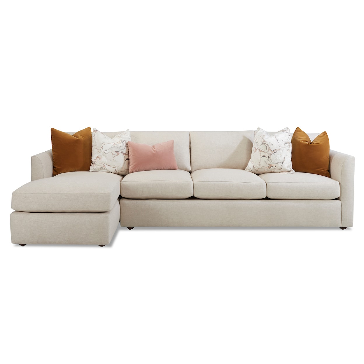 Klaussner Alamitos 2-Piece Sectional Sofa w/ LAF Chaise