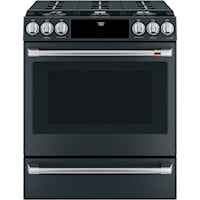 Café™ 30" Slide-In Front Control Gas Oven with Convection Range