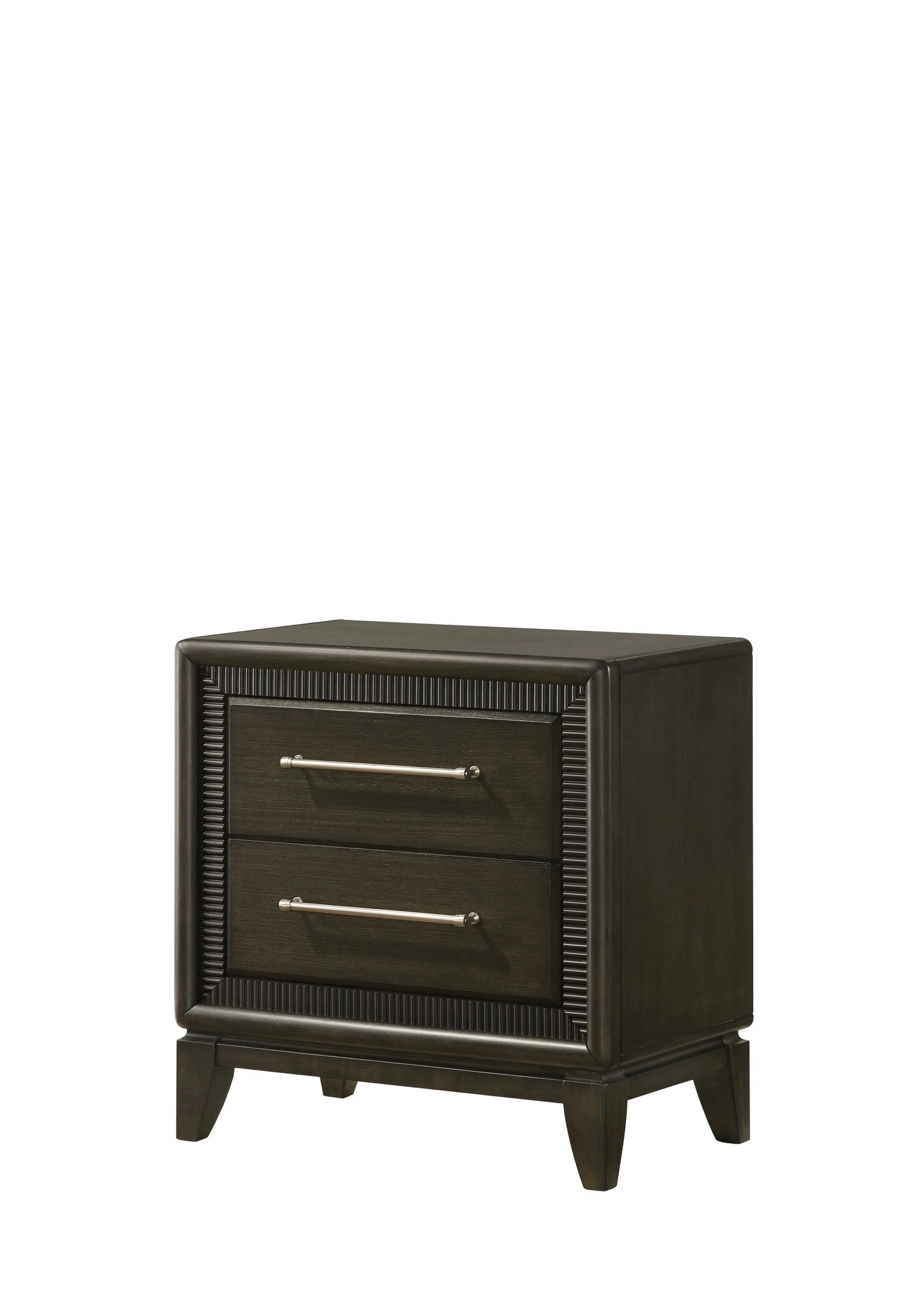 Crown Mark SARATOGA B6540-2 Saratoga 2-Drawer Contemporary Night Stand ...