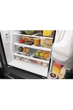 GE Appliances Refrigerators Ge Profile(Tm) Series Energy Star(R) 22.1 Cu. Ft. Counter-Depth Fingerprint Resistant French-Door Refrigerator With Hands-Free Autofill