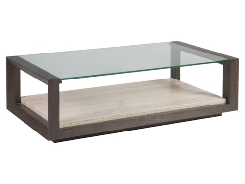 Transitional Rectangular Cocktail Table