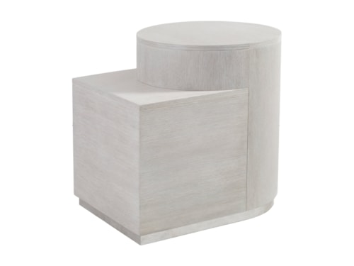 Contemporary Split Level End Table