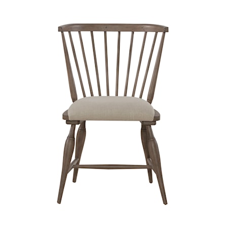 Upholstered Windsor Chair