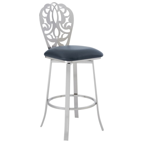 Contemporary 26" Counter Height Barstool